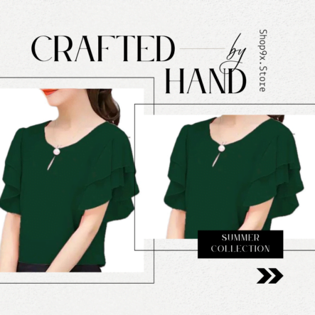 Stylish-and-Latest-Womens-T-shirt-green