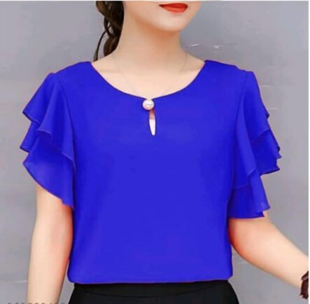 Stylish-and-Latest-Womens-T-shirt-blue