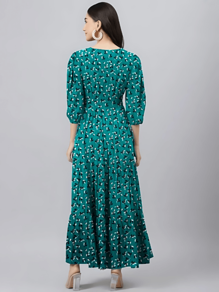 Rayon Long Dress