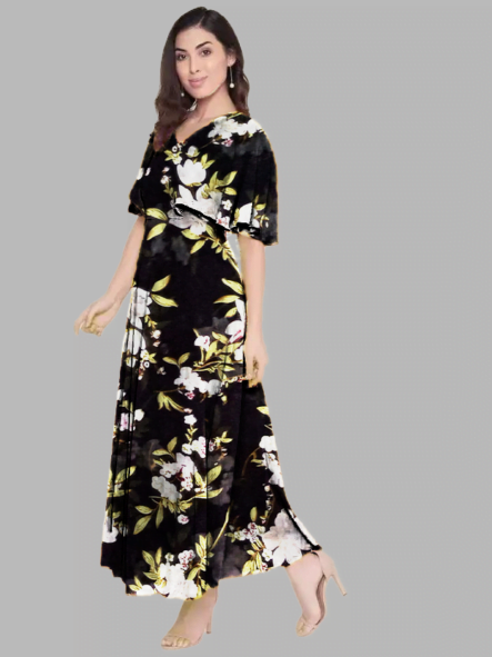 Georgette Long Dress