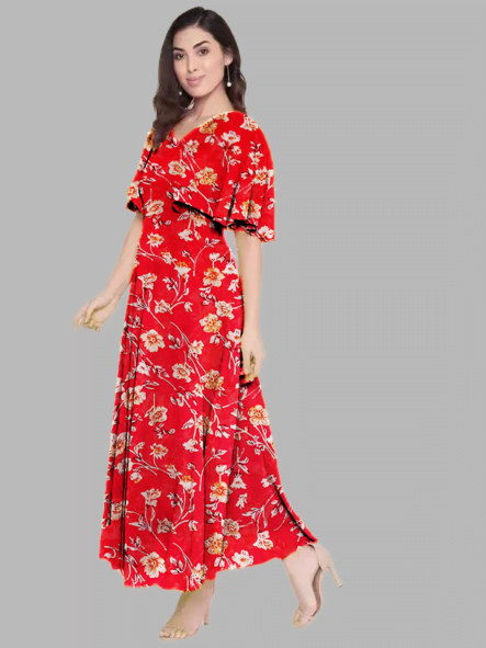 Georgette Long Dress