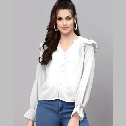 Georgette Ruffled Top