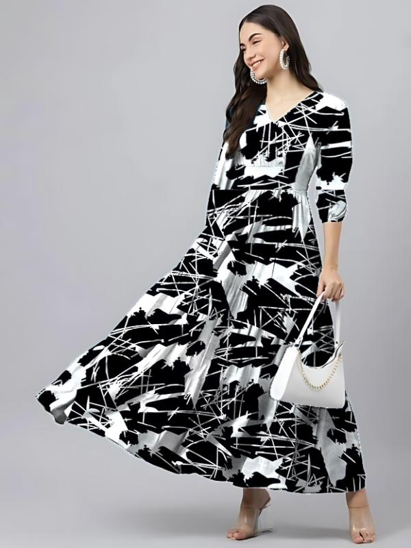 Rayon Long Dress