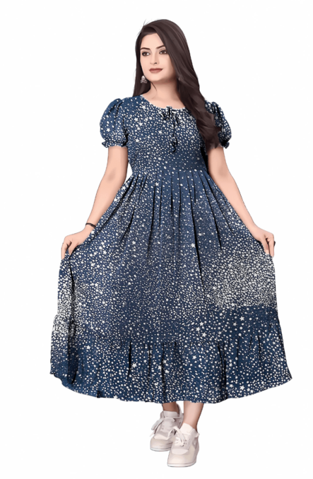 Georgette Long Dress