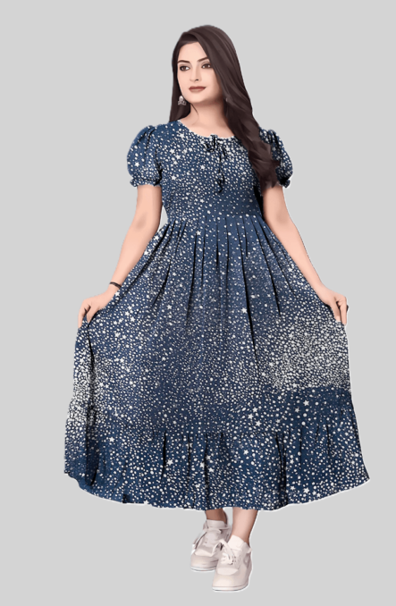 Georgette Long Dress