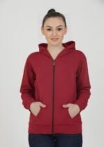 Anamika-Womens-Zipper-Hoodies-red