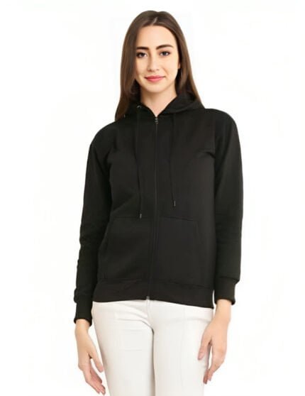 Tanishka-Womens-Zeepar-Hoodie-black