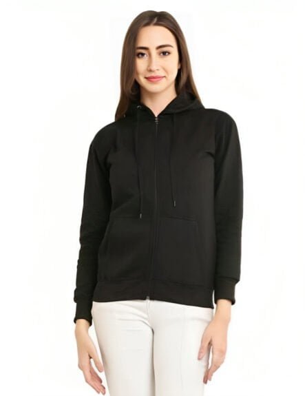 Tanishka-Womens-Zeepar-Hoodie-black