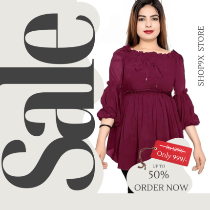Ananya-Fashionable-Women-Tops-wine