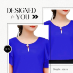 Stylish-and-Latest-Womens-T-shirt-blue