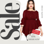 Ananya-Fashionable-Women-Tops-maroon-front