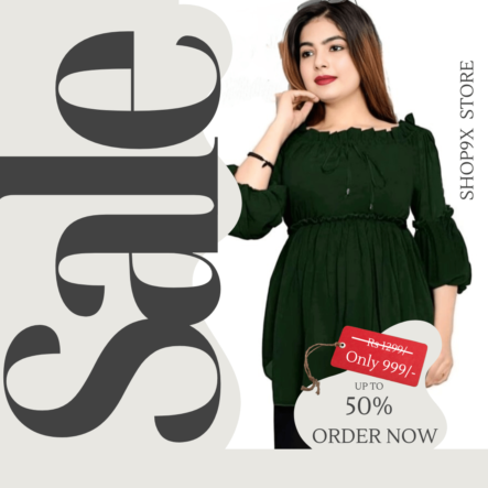 Ananya-Fashionable-Women-Tops-green