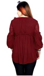 Ananya-Fashionable-Women-Tops-maroon-back