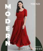 Georgette Long Dress