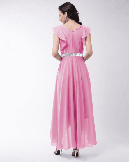 Georgette Long Dress