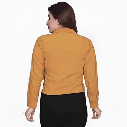 Jacket Paired Cotton-blend